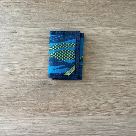 PUMA | Trifold Wallet | Blue Camo - Picture 4 of 4